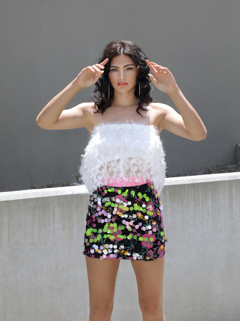City Lights Sequin Top