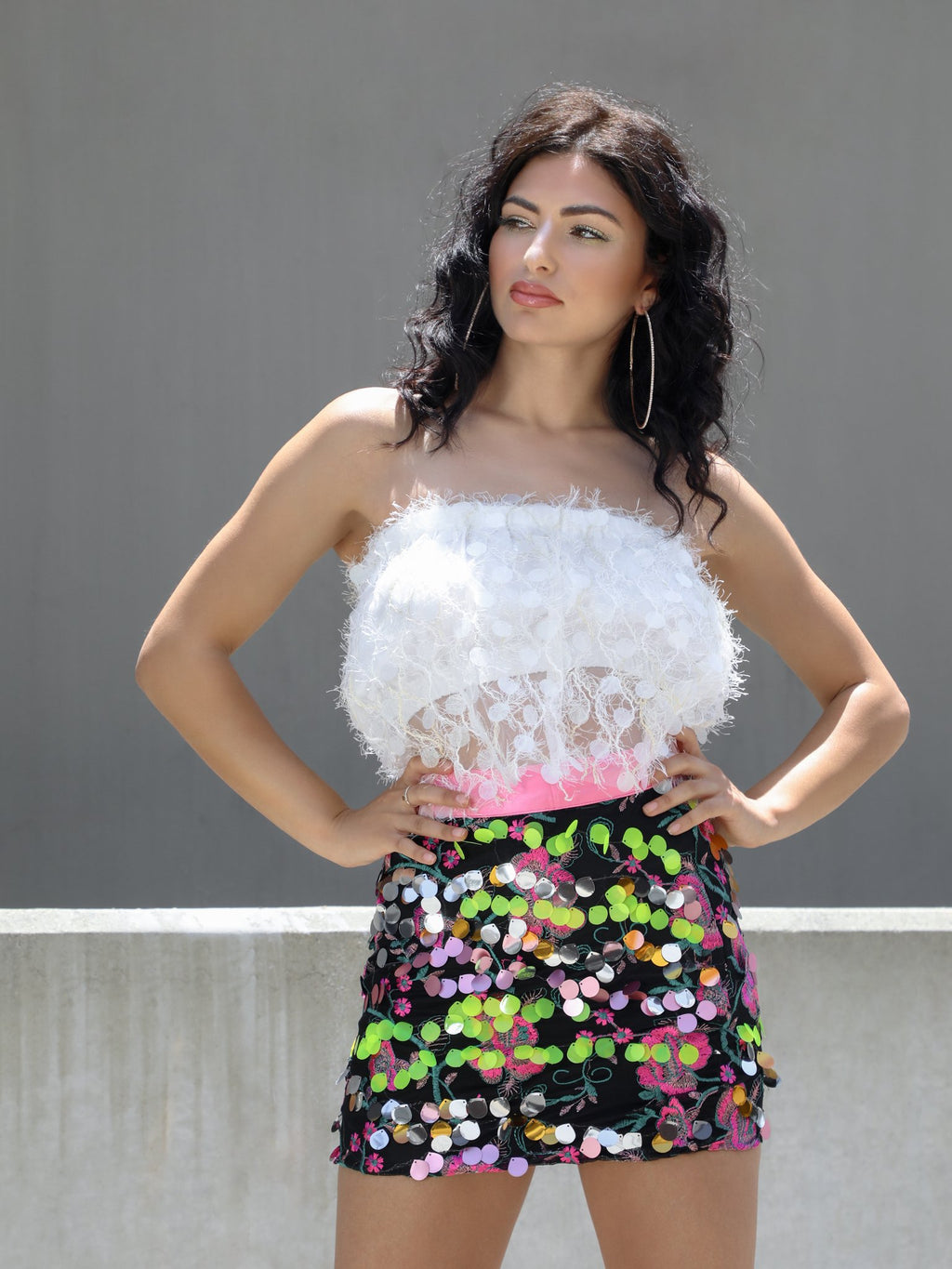 City Lights Sequin Top