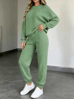 Cable Knit Loungewear Set