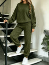 Cable Knit Loungewear Set
