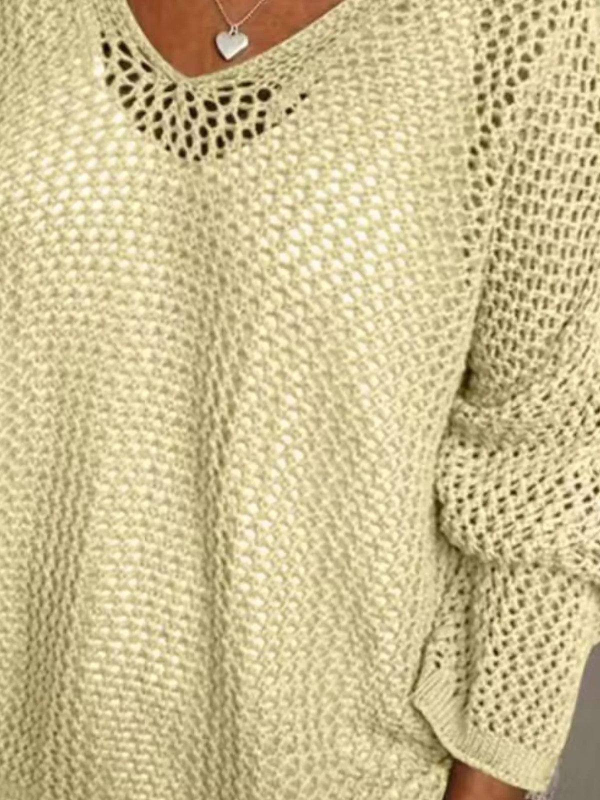 Loose Knit Hooded Cover Up - Draped in Grace