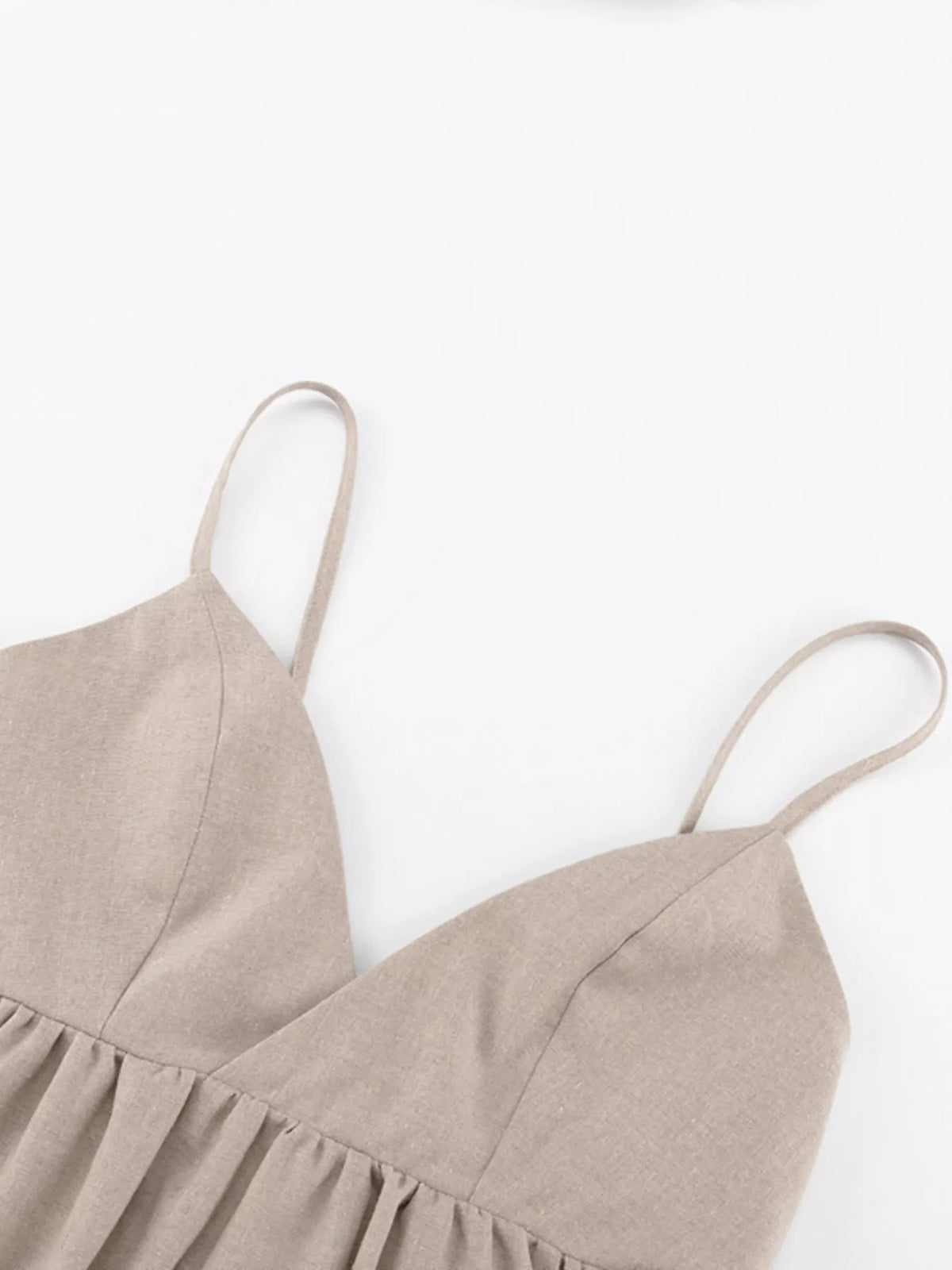 Backless Spaghetti Strap Mini Dress - Draped in Grace