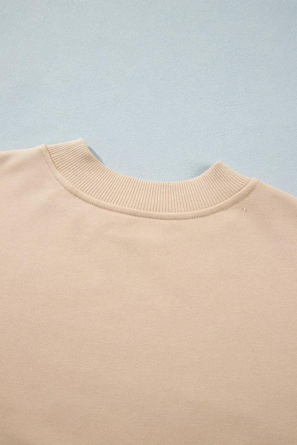 Western Embroidery Round Neck Pullover Long Sleeve Sweatshirt - Draped in Grace