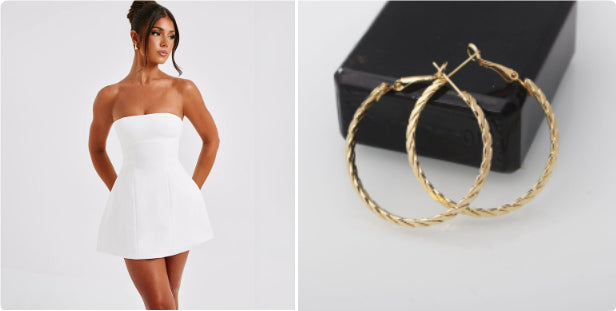 Fashion Tube Dress - Draped in Grace