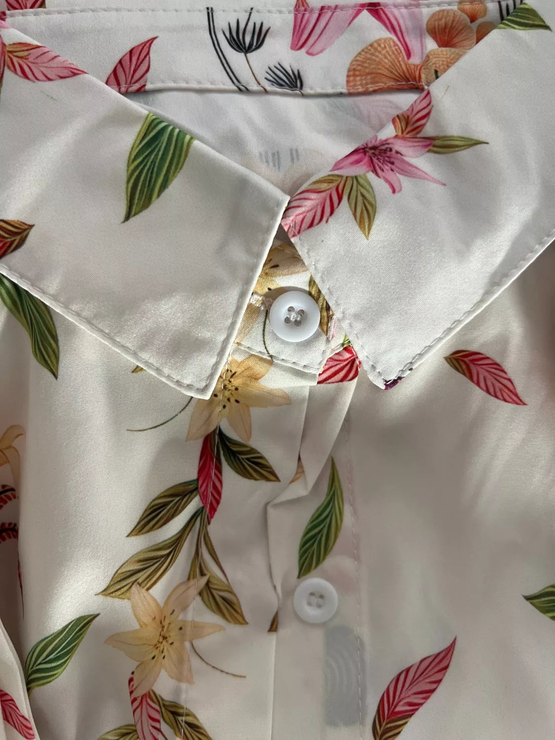 Printed Tie Waist Half Sleeve Romper - Draped in Grace