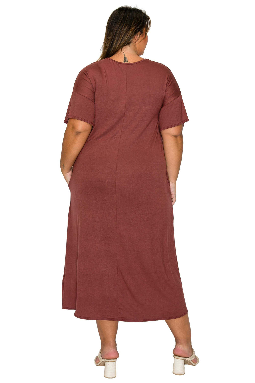 Olivia Pocket Midi Dress
