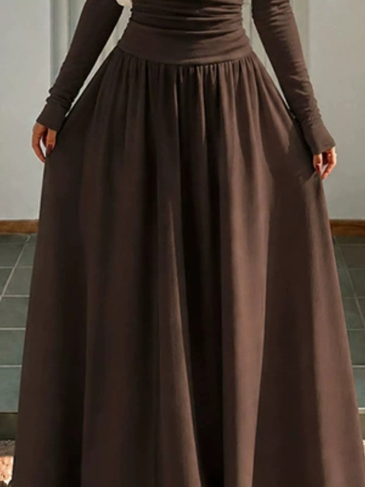 Off-the-Shoulder Maxi Dress - Draped in Grace
