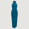 Lulus Maxi Ruched Maxi Dress